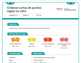 Dot Card Color Sort Spanish