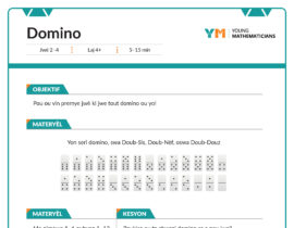 Dominoes Haitian Creole