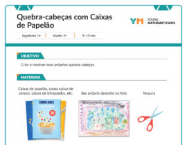 Puzzles with Cardboard Boxes Portuguese